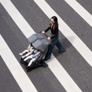 Uppababy - Minu Duo Double Stroller Greyson - Charcoal Melange